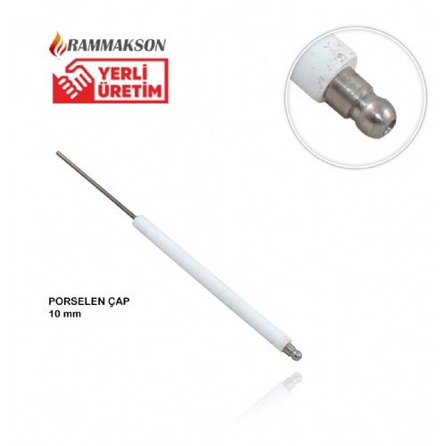 Rammakson 10x110 MM Doalgaz yon (yonizasyon) Elektrodu