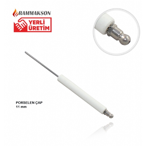 Rammakson 11x110 MM Doalgaz yon (yonizasyon) Elektrodu
