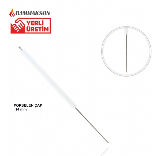 Rammakson 14x200 MM Doalgaz yon (yonizasyon) Elektrodu