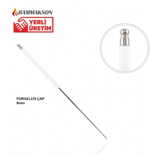 Rammakson 8x110 MM Doalgaz yon (yonizasyon) Elektrodu