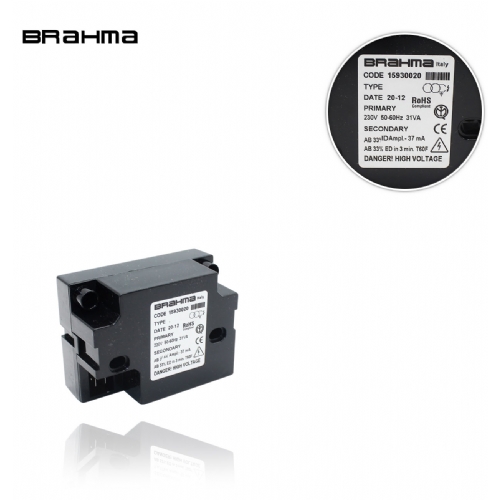 Brahma TCD 2FAV 2X13 KV 30 mA 29VA %33 ift kl Elektronik Tip Ateleme Trafosu