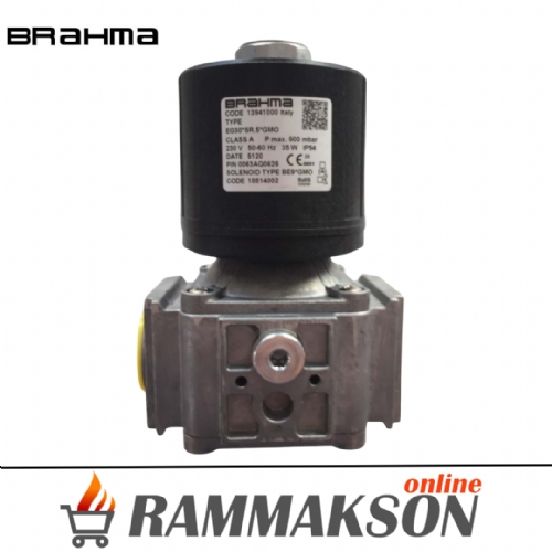 Brahma Manyetik Gaz Ventil 1" EG30*SR.5*GMO Debi Ayarl