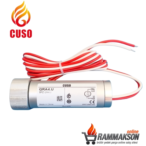 Cuso QRA4.U UV Fotosel Lambas� � Br�l�r Alev Dedekt�r�