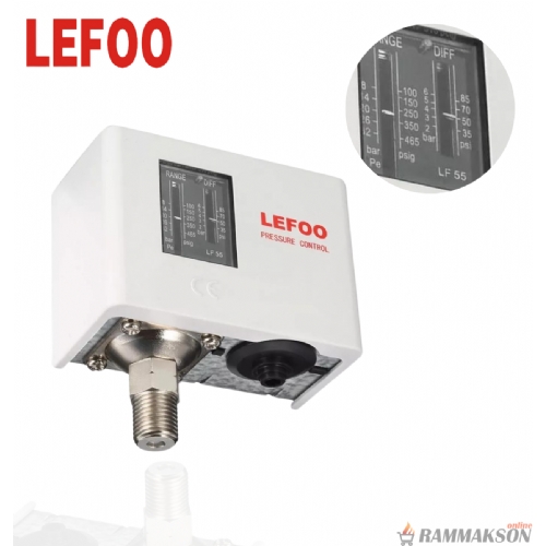 Lefoo 5532 8-32 Bar G 1/4" Pressure Switch KP5 SERS