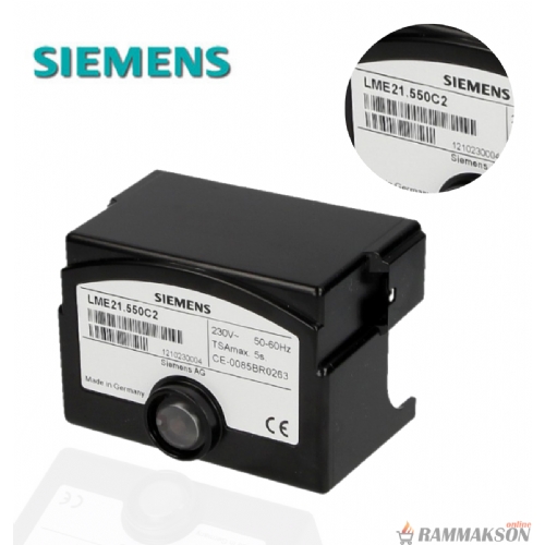 Siemens LME21.550C2  Brlr Ateleme Otomatii ( Beyin )