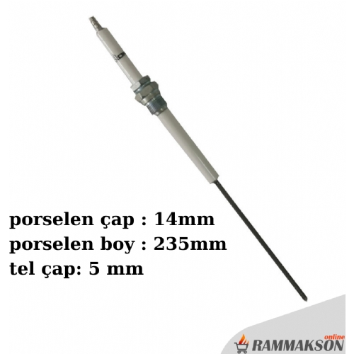 Rammakson Maxon 14X235 MM (Rakorsuz Gaz Ateleme Elektrodu) Fiyat