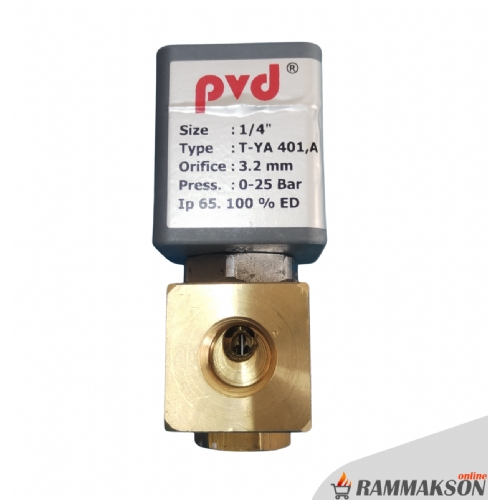 PVD T-YA 401.A 1/4 NA Yak�t Selonoid Valf