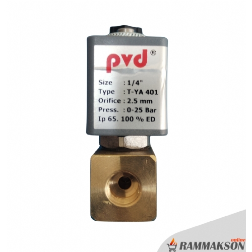 PVD T-YA 401 1/4 NK Yak�t Selonoid Valf