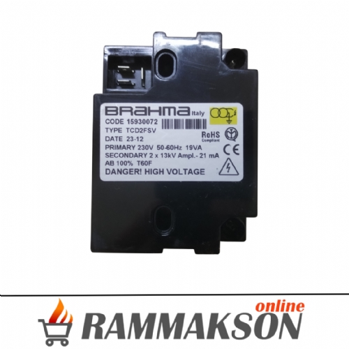 Brahma TCD 2FSV  2X13 KV 21 mA 19VA %100 �ift ��k��l�